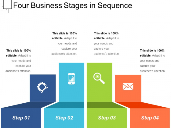 Four Business Stages In Sequence Ppt PowerPoint Presentation File Graphics Design PDF Four Business Stages In Sequence Ppt PowerPoint Presentation File Graphics Design PDF