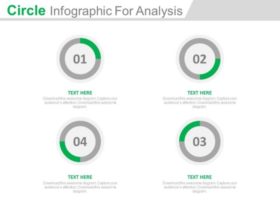 Four Circle Steps For Process Analysis Powerpoint Slides Four Circle Steps For Process Analysis Powerpoint Slides