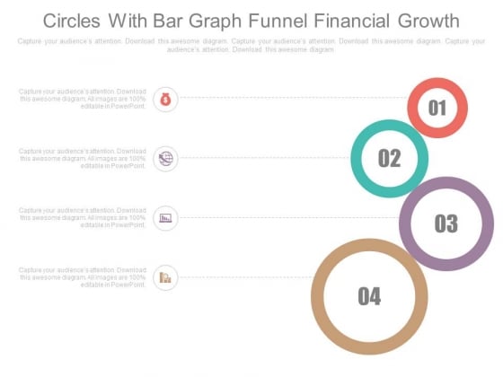 Four Circles Chart Financial Growth Steps Powerpoint Slides Four Circles Chart Financial Growth Steps Powerpoint Slides