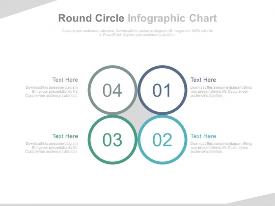 Four Circles For Supply Chain Management Powerpoint Template Four Circles For Supply Chain Management Powerpoint Template