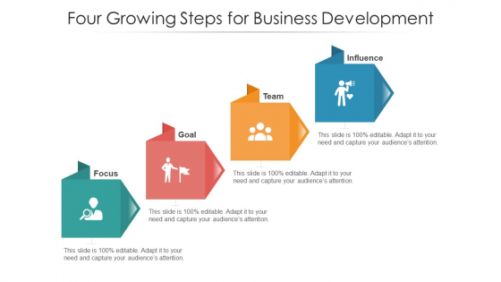 Four Growing Steps For Business Development Ppt PowerPoint Presentation File Professional PDF Four Growing Steps For Business Development Ppt PowerPoint Presentation File Professional PDF