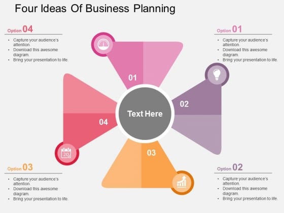 Four Ideas Of Business Planning Powerpoint Templates Four Ideas Of Business Planning Powerpoint Templates