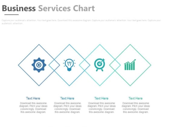 Four Overlapping Steps With Icons Powerpoint Template Four Overlapping Steps With Icons Powerpoint Template
