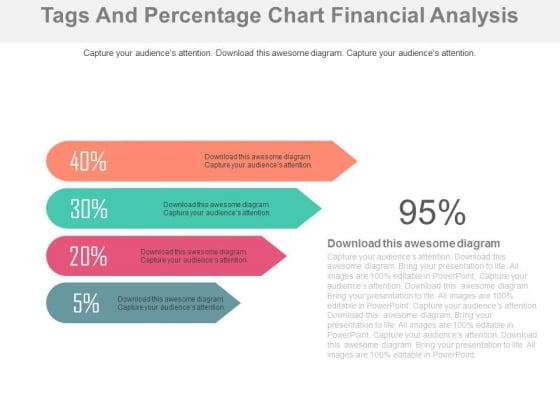 Four Percentage Tags For Financial Analysis Powerpoint Slides Four Percentage Tags For Financial Analysis Powerpoint Slides