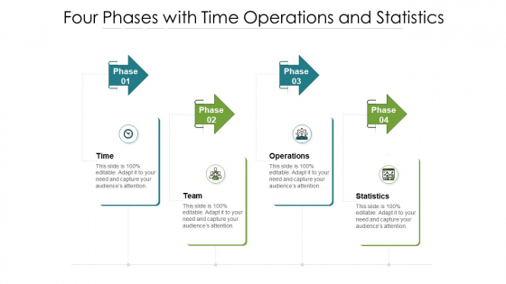 Four Phases With Time Operations And Statistics Ppt PowerPoint Presentation File Slideshow PDF Four Phases With Time Operations And Statistics Ppt PowerPoint Presentation File Slideshow PDF