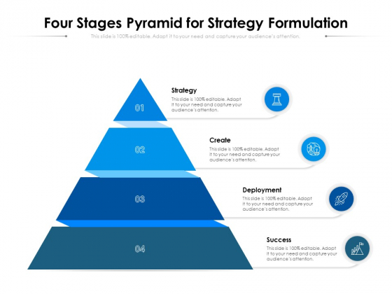 Four Stages Pyramid For Strategy Formulation Ppt PowerPoint Presentation Gallery Portrait PDF Four Stages Pyramid For Strategy Formulation Ppt PowerPoint Presentation Gallery Portrait PDF