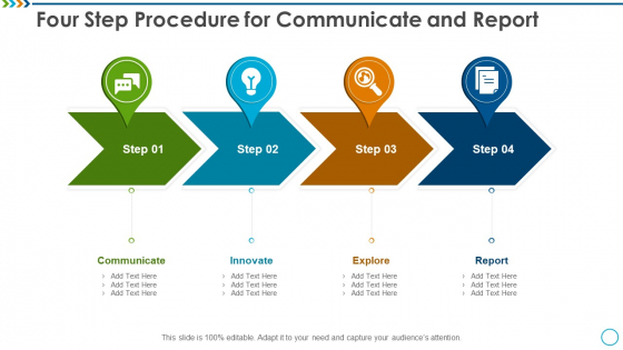 Report Procedure PowerPoint templates, Slides and Graphics