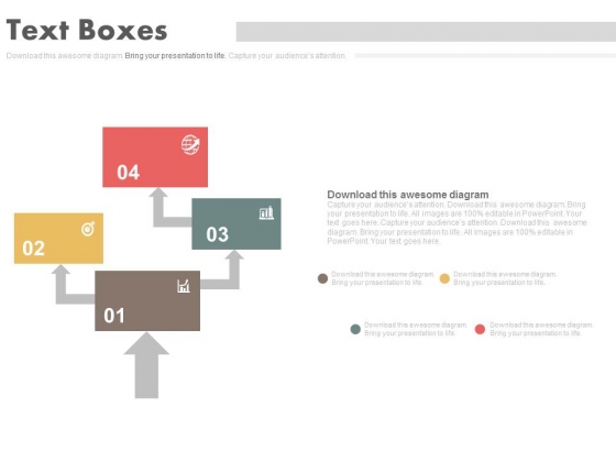 Four Steps Arrow Chart Design Powerpoint Slides Four Steps Arrow Chart Design Powerpoint Slides