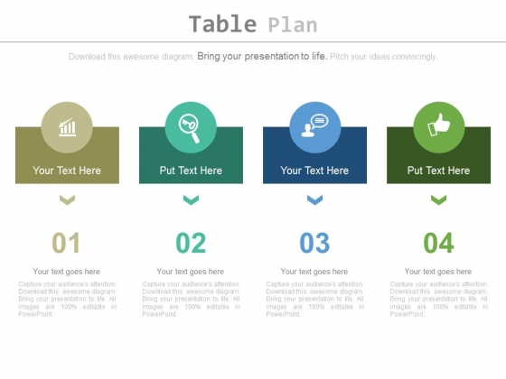 Four Steps Chart For Business Planning Powerpoint Slides Four Steps Chart For Business Planning Powerpoint Slides