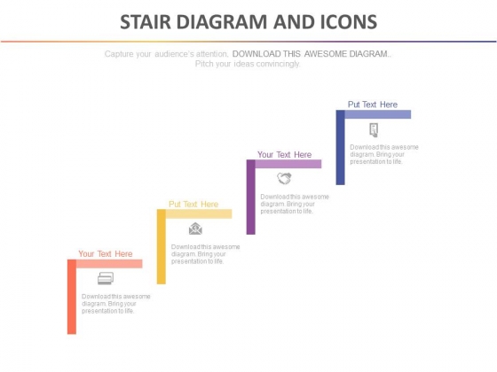 Four Steps Diagram For Competitive Advantage Strategy Powerpoint Template Four Steps Diagram For Competitive Advantage Strategy Powerpoint Template
