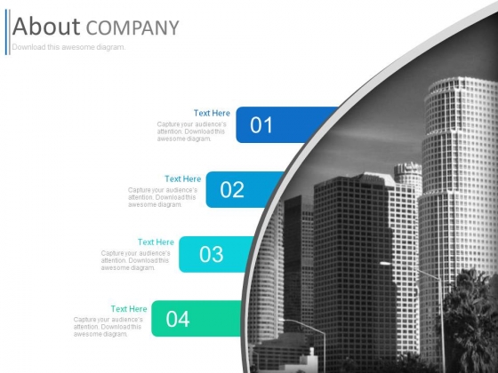Four Text Tags With Corporate Building Powerpoint Slides Four Text Tags With Corporate Building Powerpoint Slides