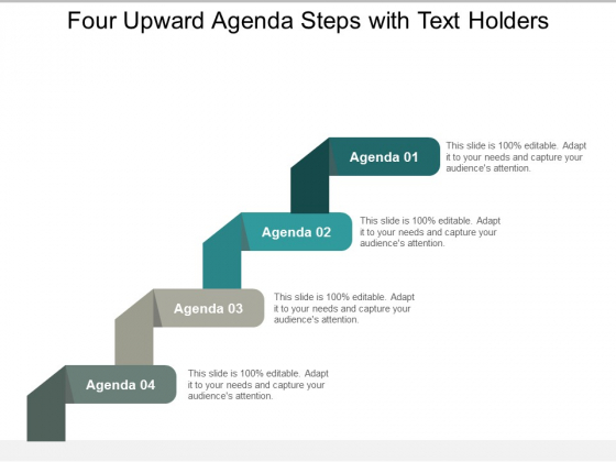Four Upward Agenda Steps With Text Holders Ppt Powerpoint Presentation Ideas Brochure Four Upward Agenda Steps With Text Holders Ppt Powerpoint Presentation Ideas Brochure