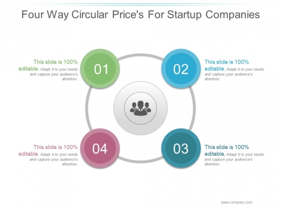 Four Way Circular Pricess For Startup Companies Ppt PowerPoint Presentation Picture Four Way Circular Pricess For Startup Companies Ppt PowerPoint Presentation Picture