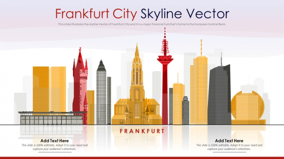 Frankfurt City Skyline Vector PowerPoint Presentation PPT Template PDF Frankfurt City Skyline Vector PowerPoint Presentation PPT Template PDF