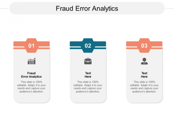 Fraud Error Analytics Ppt PowerPoint Presentation Inspiration Graphics Template Cpb