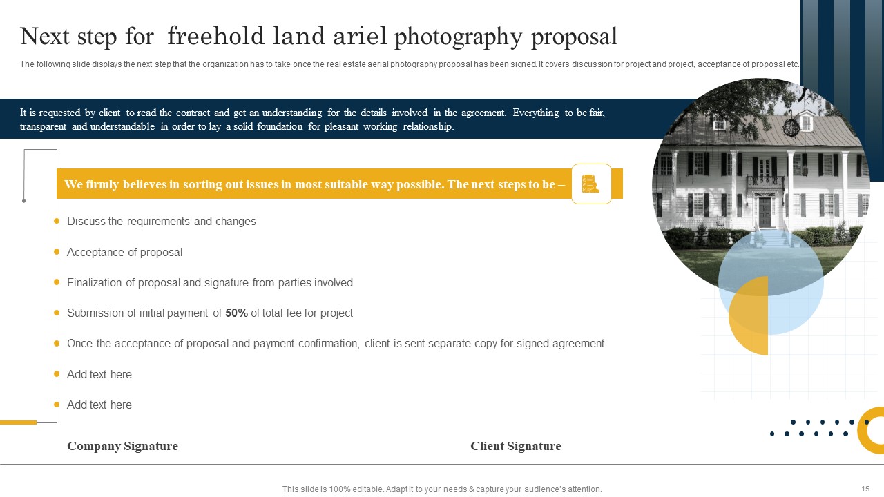 Freehold Land Ariel Photography Proposal Ppt PowerPoint Presentation Complete Deck With Slides compatible images