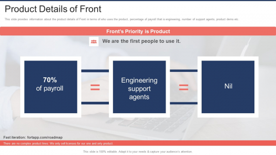 Front Capital Funding Product Details Of Front Ppt Ideas Graphic Tips PDF Front Capital Funding Product Details Of Front Ppt Ideas Graphic Tips PDF