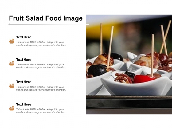 Fruit Salad Food Image Ppt PowerPoint Presentation Slides Design Inspiration