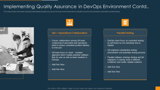 Function Of Quality Assurance In Devops IT Implementing Quality Assurance In Devops Environment Contd Microsoft PDF Function Of Quality Assurance In Devops IT Implementing Quality Assurance In Devops Environment Contd Microsoft PDF