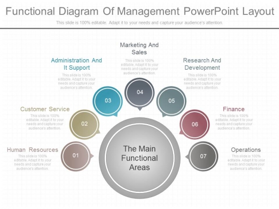 Functional Diagram Of Management Powerpoint Layout Functional Diagram Of Management Powerpoint Layout
