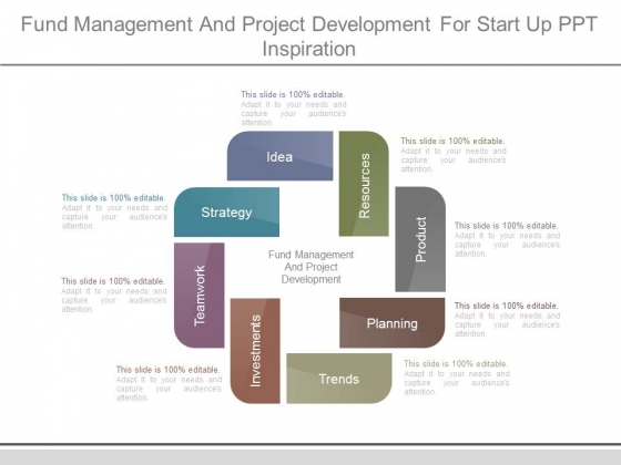 Fund Management And Project Development For Start Up Ppt Inspiration Fund Management And Project Development For Start Up Ppt Inspiration