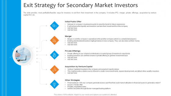 Funding Pitch To Raise Funds From PE Exit Strategy For Secondary Market Investors Graphics PDF Funding Pitch To Raise Funds From PE Exit Strategy For Secondary Market Investors Graphics PDF