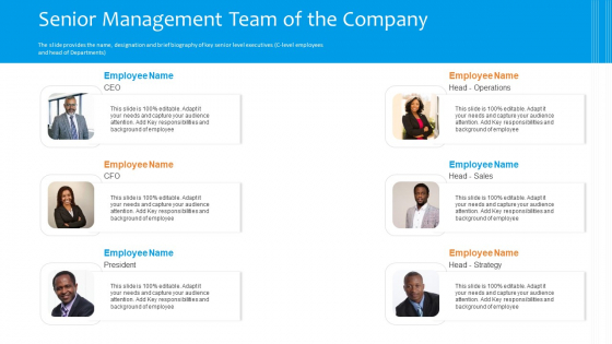 Funding Pitch To Raise Funds From PE Senior Management Team Of The Company Structure PDF Funding Pitch To Raise Funds From PE Senior Management Team Of The Company Structure PDF