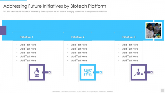 Fundraising Pitch Deck For Genetic Science Firms Addressing Future Initiatives By Biotech Platform Clipart PDF Fundraising Pitch Deck For Genetic Science Firms Addressing Future Initiatives By Biotech Platform Clipart PDF