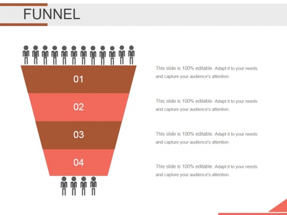 visual search layered funnel -4 stages powerpoint slides visual search layered funnel -4 stages powerpoint slides, Powerpoint templates