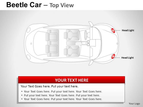 Family Red Beetle Car PowerPoint Slides And Ppt Diagram Templates