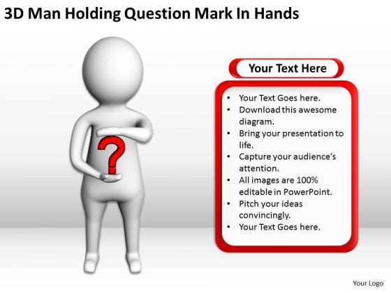 Famous Business People 3d Man Holding Question Mark Hands PowerPoint Templates Famous Business People 3d Man Holding Question Mark Hands PowerPoint Templates