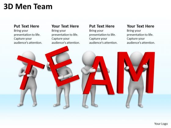Famous Business People 3d Men Team PowerPoint Templates Famous Business People 3d Men Team PowerPoint Templates