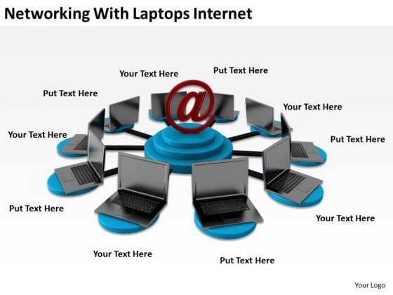 Famous Business People Networking With Laptops Internet PowerPoint Templates Famous Business People Networking With Laptops Internet PowerPoint Templates