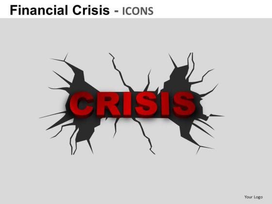 Financial Crisis Icons Ppt 5