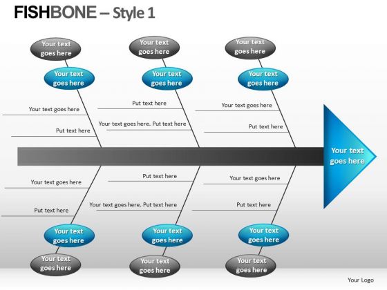 Fishbone Style 1 Ppt 10 Fishbone Style 1 Ppt 10