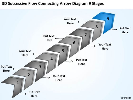 Flow Connecting Arrow Diagram 9 Stages Ppt Personal Training Business Plan PowerPoint Templates Flow Connecting Arrow Diagram 9 Stages Ppt Personal Training Business Plan PowerPoint Templates