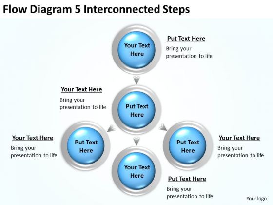 Flow Diagram 5 Interconnected Steps Personal Business Plan PowerPoint Templates Flow Diagram 5 Interconnected Steps Personal Business Plan PowerPoint Templates