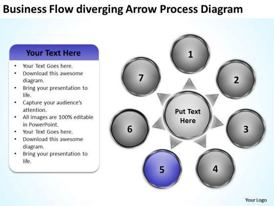 Flow Diverging Arrow Process Diagram Chart Circular PowerPoint Templates Flow Diverging Arrow Process Diagram Chart Circular PowerPoint Templates