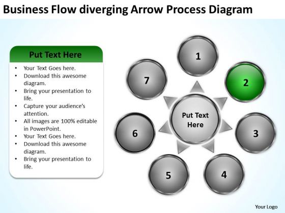 Flow Diverging Arrow Process Diagram Ppt Circular PowerPoint Templates Flow Diverging Arrow Process Diagram Ppt Circular PowerPoint Templates