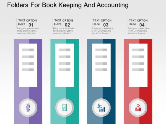 Folders For Book Keeping And Accounting PowerPoint Templates Folders For Book Keeping And Accounting PowerPoint Templates