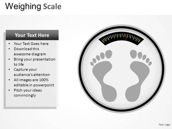 Footprint Weighing Scale PowerPoint Slides And Ppt Diagram Templates Footprint Weighing Scale PowerPoint Slides And Ppt Diagram Templates