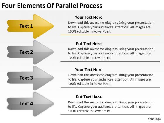 Four Elements Of Parallel Process Need Business Plan PowerPoint Templates Four Elements Of Parallel Process Need Business Plan PowerPoint Templates