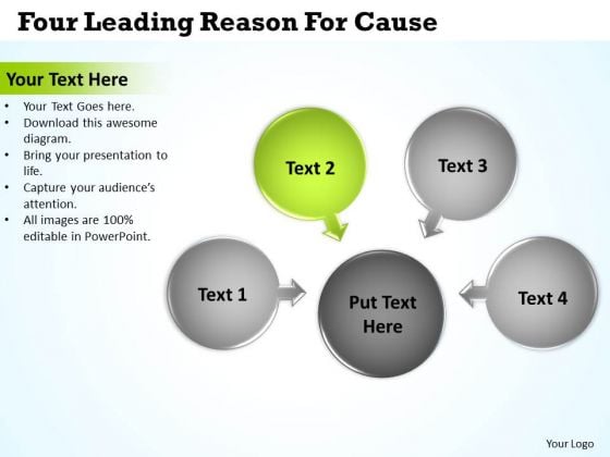 Four Leading Reason For Cause Circular Flow Motion Process PowerPoint Templates Four Leading Reason For Cause Circular Flow Motion Process PowerPoint Templates
