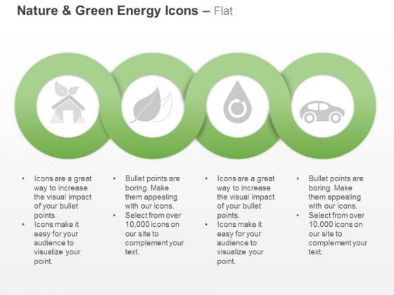 Four Sequential Green Energy And Nature Icons Ppt Slides Graphics Four Sequential Green Energy And Nature Icons Ppt Slides Graphics