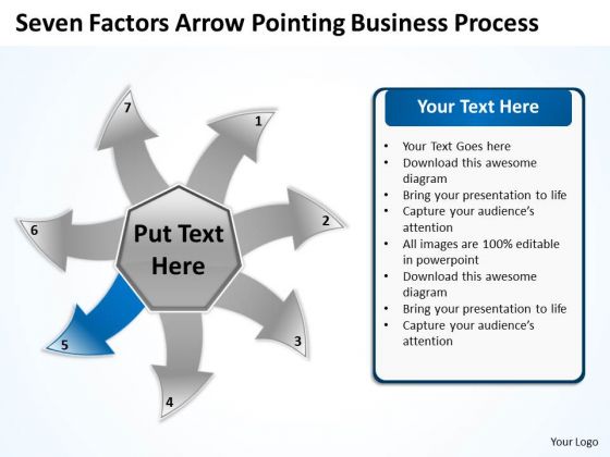 Free Business PowerPoint Templates Process Circular Flow Layout Chart Free Business PowerPoint Templates Process Circular Flow Layout Chart
