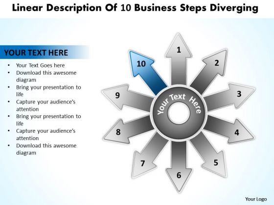 Free Business PowerPoint Templates Steps Diverging Arrows Chart Software Slides Free Business PowerPoint Templates Steps Diverging Arrows Chart Software Slides