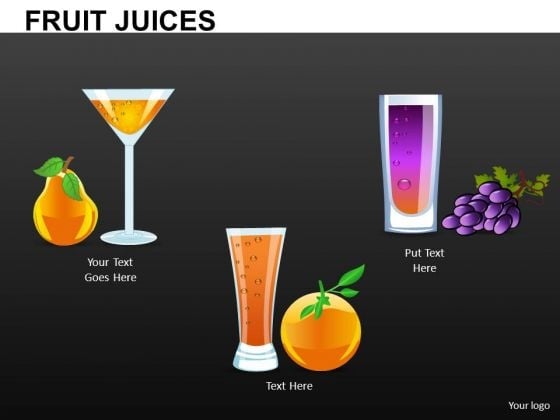 Fruit Juice Cocktail Editable PowerPoint Ppt Slides Fruit Juice Cocktail Editable PowerPoint Ppt Slides