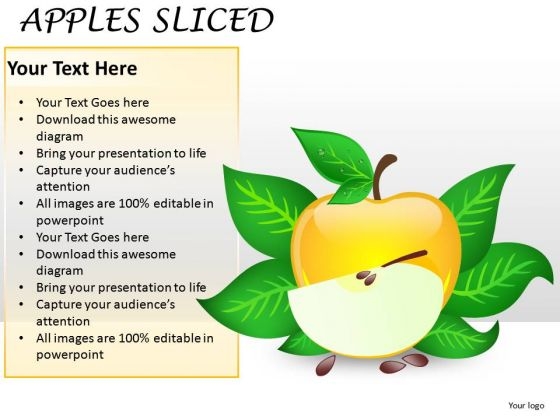 Fruits Apples Sliced PowerPoint Slides And Ppt Diagram Templates Fruits Apples Sliced PowerPoint Slides And Ppt Diagram Templates