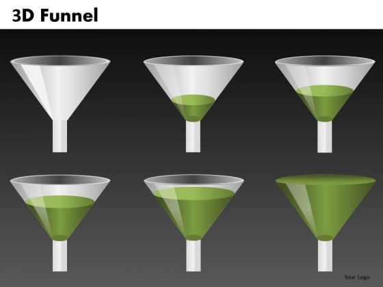 Funnel Graphics Set For PowerPoint Presentations Funnel Graphics Set For PowerPoint Presentations