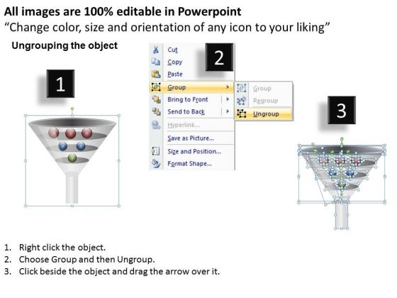 Funnel Shape Diagram For PowerPoint Slides Ppt Templates professional editable